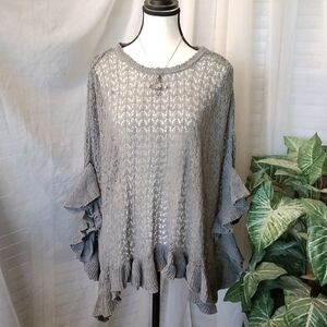 ⚜️ Candie's Poncho Style Sweater